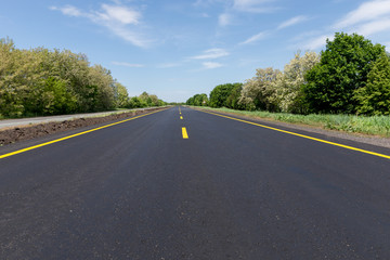 Fototapeta premium Empty road