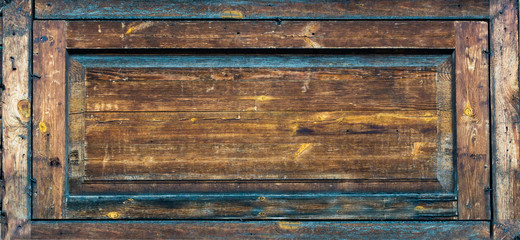 Texture of an old wooden wall. Background