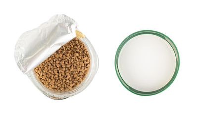 Instant Coffee Jar Isolated