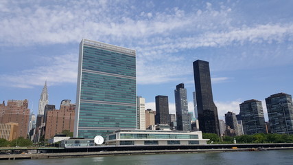 Obraz premium New York Skyline nice buildings architecture