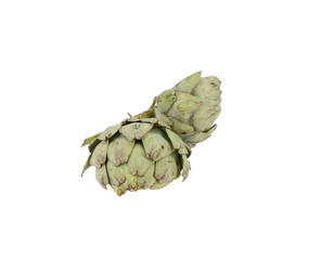Fototapeta premium Artichoke half 2