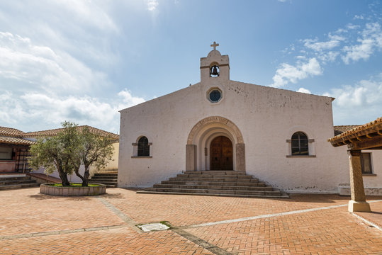 The Church Of Marinella In Sardinia