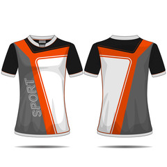 Sport t-shirt design.