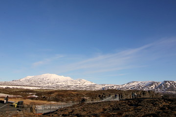 Naklejka na ściany i meble The natural beauty and wonders of Iceland,