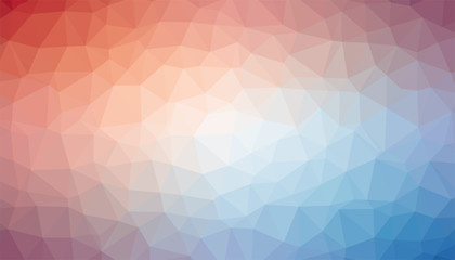 Obraz premium Pink and blue triangulated background texture vector