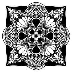 Mandalas for coloring  book. Decorative round ornaments. Unusual flower shape. Oriental vector, Anti-stress therapy patterns. Weave design elements. Yoga logos Vector.