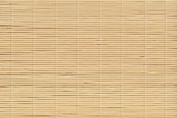 Bamboo Place Mat Rustic Slatted Interlaced Coarse Texture