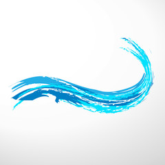 Abstrakte Welle - Logo