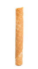 waffle rolls isolated