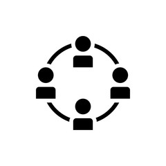 connection icon vector illustration