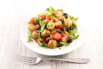 potato mixed vegetable salad
