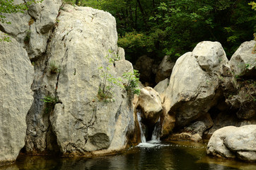 Paklenica-Schlucht in Kroatien,