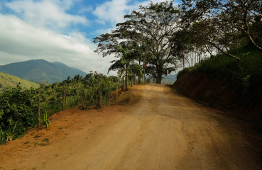 Dirt road in countryside - Estrada de terra no interior