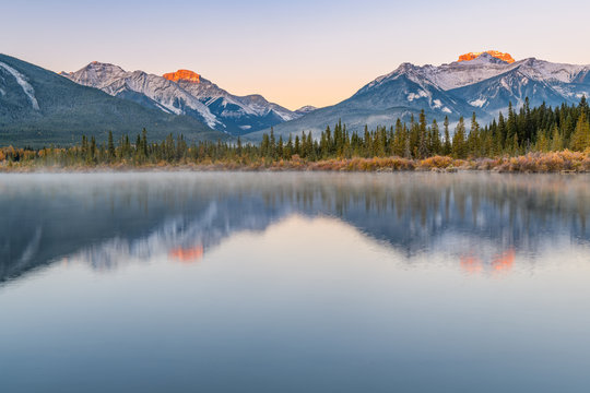 Vermillion Lakes in Banff, Canada