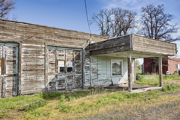 Service Station By The Highway