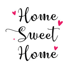 Home Sweet Home Print, Home Sweet Home Printable, Quote Prints, Home sign, home decor, Room decor, Scandinavian Poster, Digital print, gold