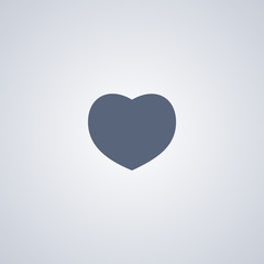 Love, heart , vector best flat icon