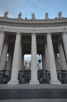 San Pietro, Rome, Italy, a very nice plaza that you will never forget