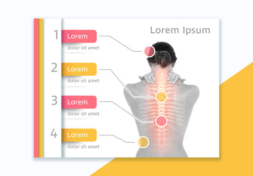 Back Pain Infographic Layout