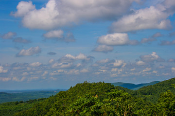A view of the sea on the southern top of Thailand.
