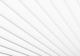 Obraz premium 3d rendering. Abstract white panels in diagonal line background.