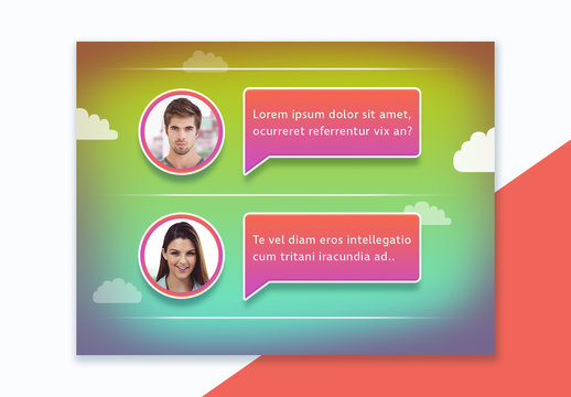Messaging Window Mockup 