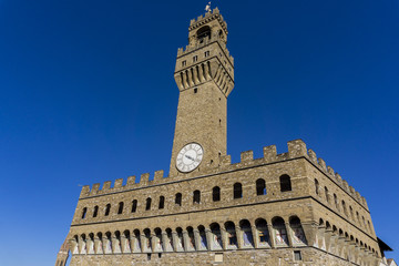 Fototapeta na wymiar Palazzo Vecchio in Florence, Italy