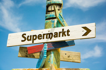 Schild 282 - Supermarkt