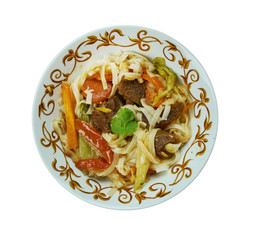 Uzbek Qorasaroy Lagmon