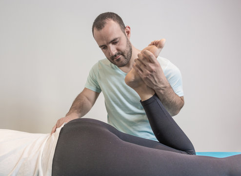 Alternative therapy body treatment.