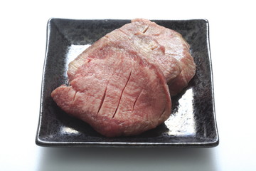 Thick Beef tan raw meat