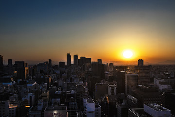 Sunset in Nagoya