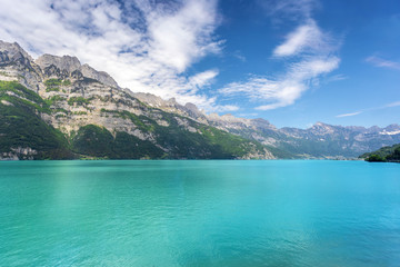 Obraz premium Mountain Lake - Switzerland.
