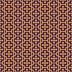 Vector seamless pattern. Modern stylish abstract texture. Repeating geometric linear tiles pattern background