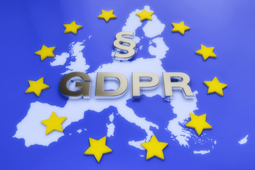 Datenschutz Grundverordnung - DSGVO - GDPR - EU