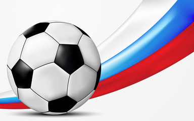 Obraz premium Football 2018 World Championship Background