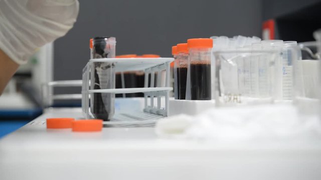 Scientist working in the lab,Make experiments and research to develop products from the company's customers,Work in a modern laboratory