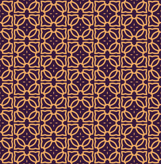 Fototapeta premium Vector seamless pattern. Modern stylish abstract texture. Repeat