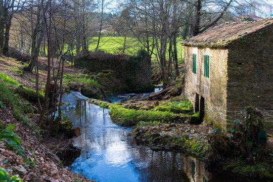 Lalin, Spain - February 2018.