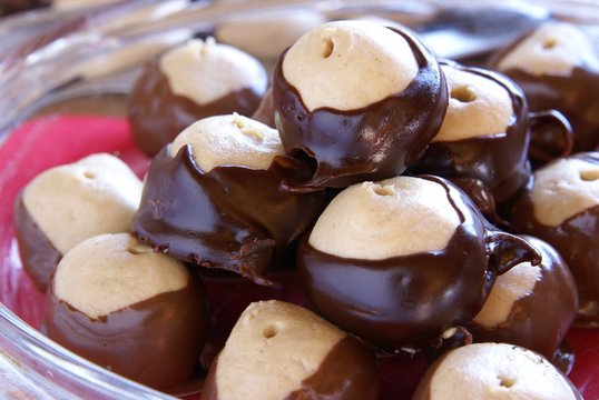 Buckeye Candies Close Up