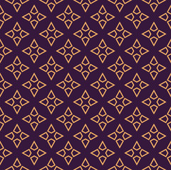 Vector seamless pattern. Modern stylish abstract texture. Repeat