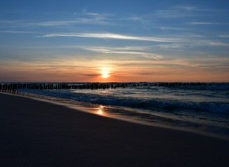 Great sunset in Debki