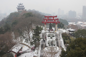 Yellow Crane Temple, Wuhan, Hubei, China