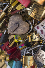 Forever heart padlock