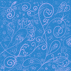 Blue background with a gentle pattern and texture
