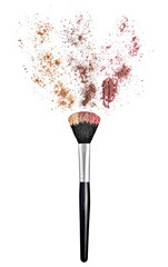 powder brush make up beauty