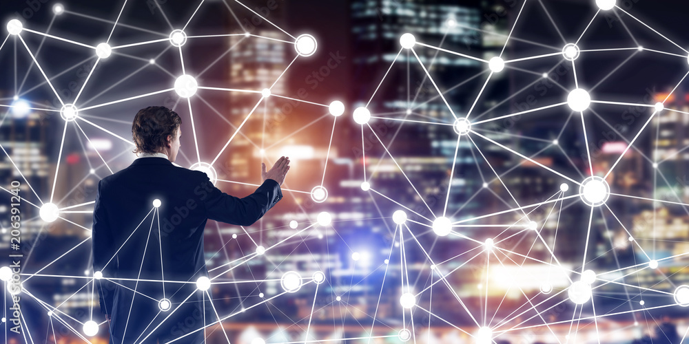 Poster modern technologies and networking as effective tool for modern business