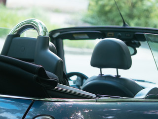 Your cabriolet is parked near your house
