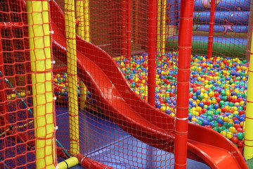 Moderner Indoorspielplatz
