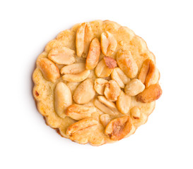 Sweet cookies with peanuts.